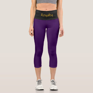 "KÖNIGLICHKEIT" Maßgeschneiderte Capri-Hosen mit h Capri Leggings