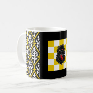 Königreich eines Tir-Populace-Abzeichens Kaffeetasse