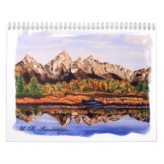 Königreich-Landschaften Kalender