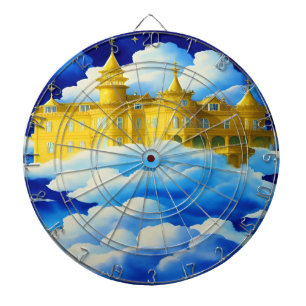 Königreich Mansion Christlich Dartboard Dartscheibe