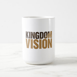 Königreich Mentalität Glaube Fokus Disziplin Desig Kaffeetasse