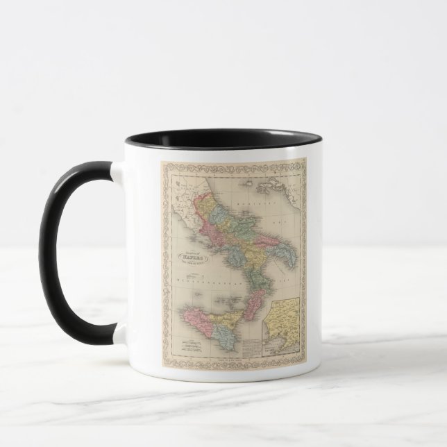 Königreich Neapel oder die beiden Sizilien Tasse (Links)