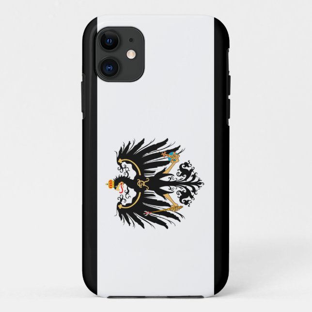 Königreich Preussen Nationalfahne Case-Mate iPhone Hülle (Rückseite)
