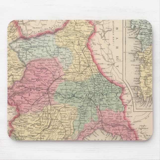 Königreich Sardinien 2 Mousepad (Vorne)