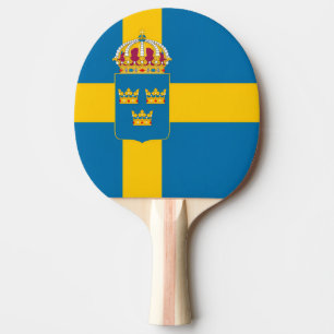 Königreich Schweden Ping Pong Schläger! Tischtennis Schläger