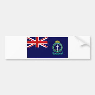Königreich-Seekadett-Korps-Flagge Autoaufkleber