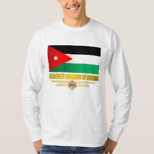 Königreich von Jordanien-Flagge T-Shirt