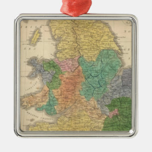 Königreiche der Angelsachsen Ornament Aus Metall