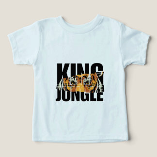 KÖNIGS-DJUNGEL-T-SHIRT FÜR KINDER KLEINKIND