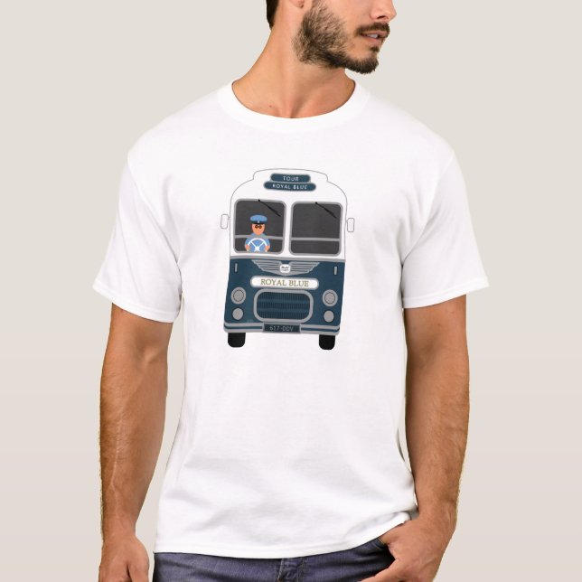 Königsblau T-Shirt (Vorderseite)