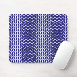 KÖNIGSBLAUE GESTRICKTE Mauspad