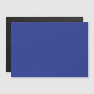 Königsblaue Weihnachtseleganz Magnetkarte