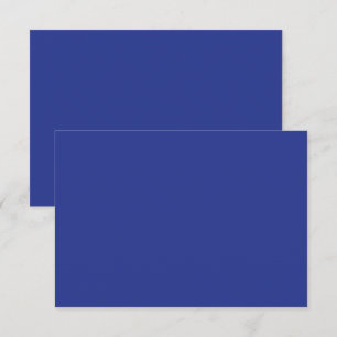 Königsblaue Weihnachtseleganz Mitteilungskarte