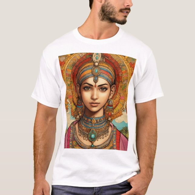 Königsdesignkunst T-Shirt (Vorderseite)