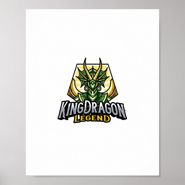 Königsdrachenlegende Poster (Vorne)