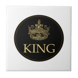 Königsemblem Fliese