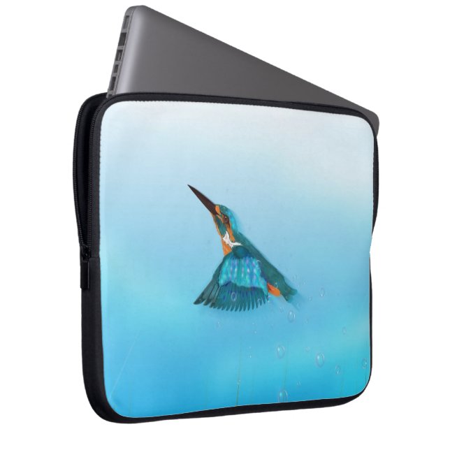 Königsfisch Bird Laptopschutzhülle (Vorne Rechts)