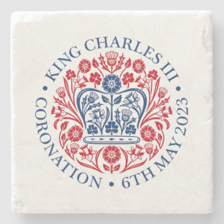 Königskarte 3. Emblem Souvenirquadratische Kakao Steinuntersetzer