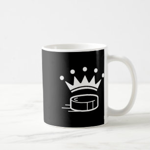 Königskrone Hockey Puck Lustig für Spieler Trainer Kaffeetasse