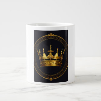 Königskronen-Logo-Kombitasse Jumbo-Tasse