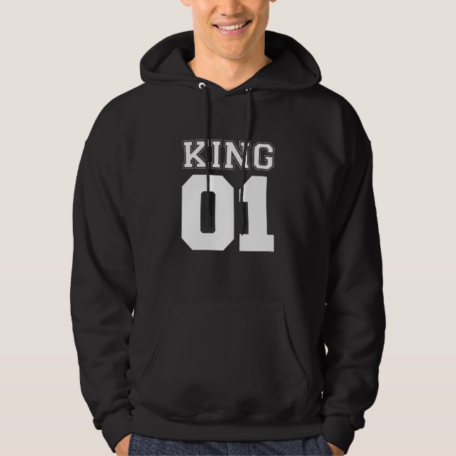 Königspärchen Hoodie (Vorderseite)