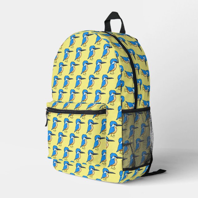 Königspelz Bedruckter Rucksack (Rückseitige Ecke Rechts)