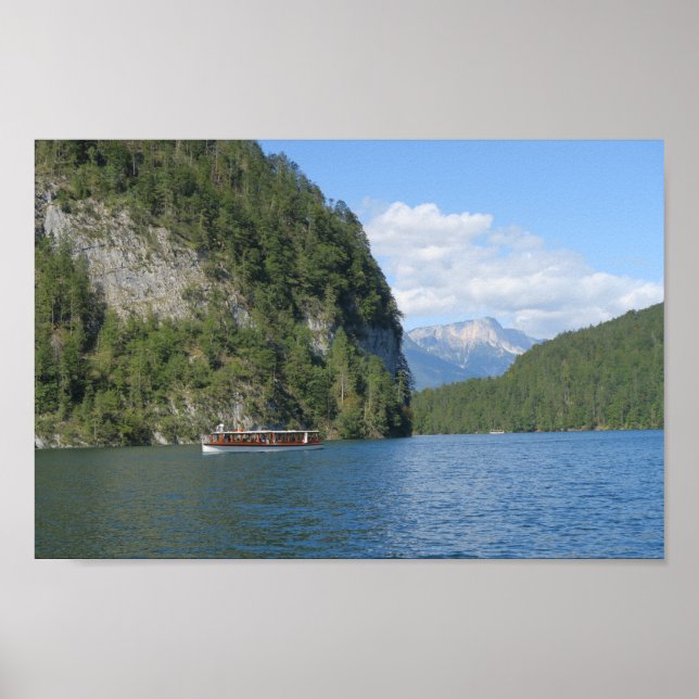Königssee Bayerische Alpen Poster (Vorne)