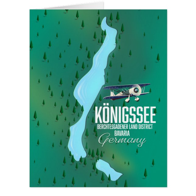 Königssee Berchtesgadener Deutschland (Vorderseite)