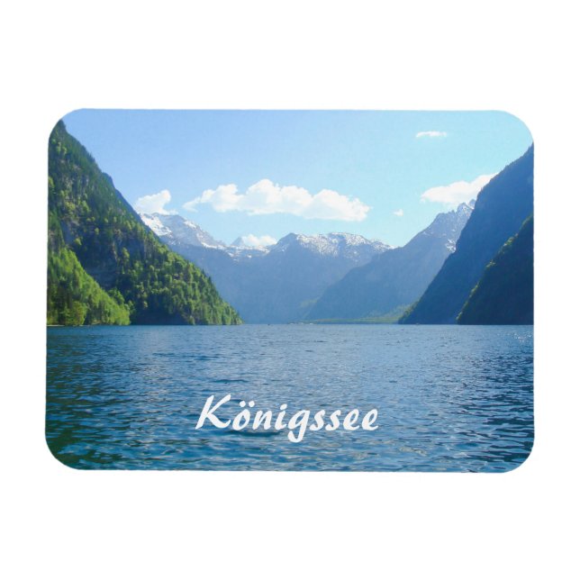 Königssee in Deutschland, Bayern Magnet (Horizontal)