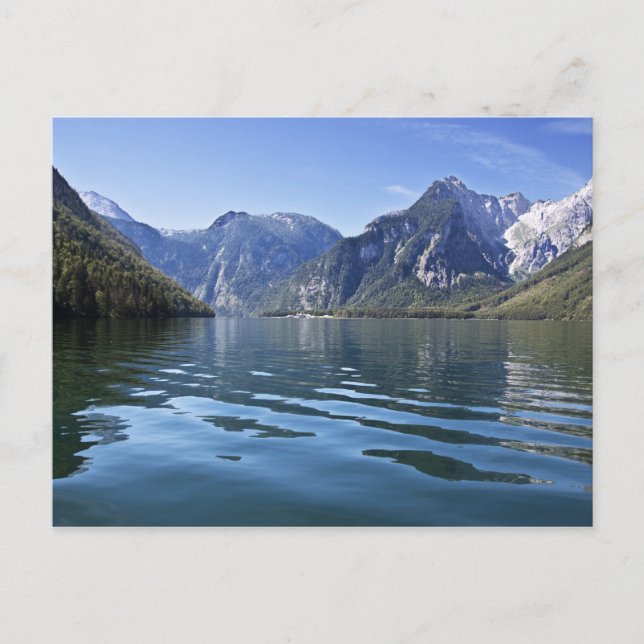 Königssee Postkarte (Vorderseite)