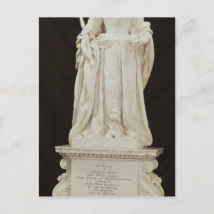 Königsstatue Anne 1735 Postkarte