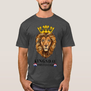 Königstag Niederländisch Koningsdag Niederlande Ki T-Shirt