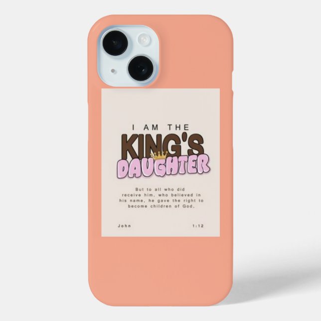 Königstochter Case-Mate iPhone Hülle (Rückseite)
