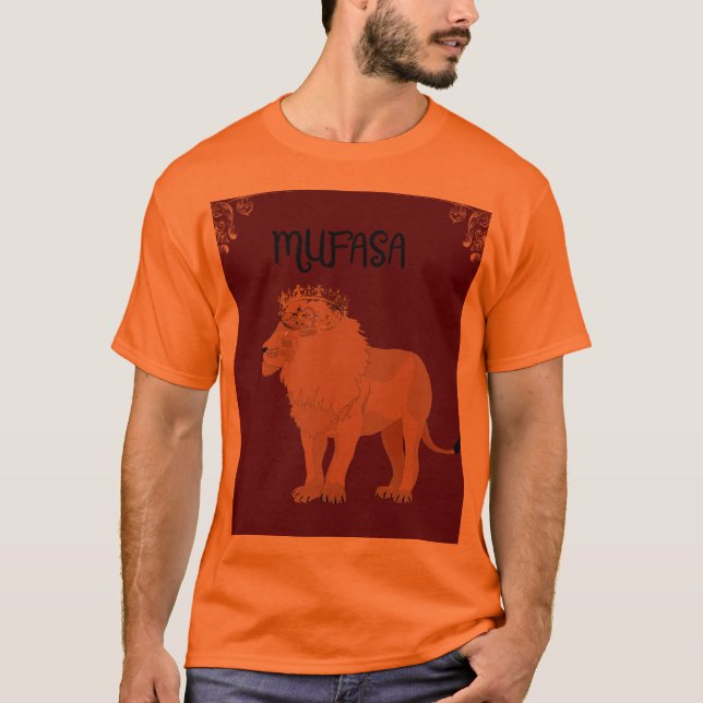Königtum und Stärke T-Shirt (Vorderseite)