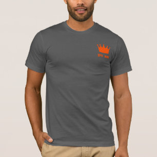 Koningsdag ‘Gezellig’ t-shirt - orange Couronne Op