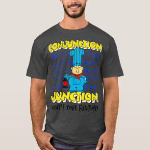 Konjunktion Verbindung T-Shirt