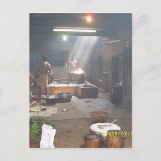 Konkani Cooking Postkarte