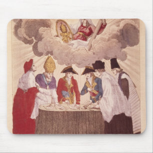 Konkordat zwischen Napoleon und Papst Pius VII Mousepad
