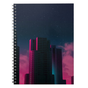 KONKRETE GEBÄUDE IN DER NÄHE WEISSER SCHWELLEN NOTIZBLOCK