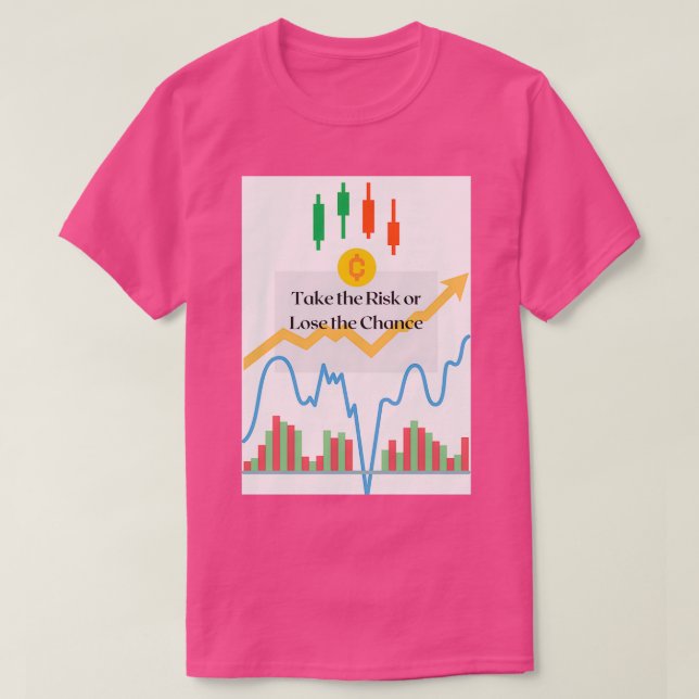 Konkrete Schlussfolgerung: Nehmen Sie das Risiko e T-Shirt (Design vorne)