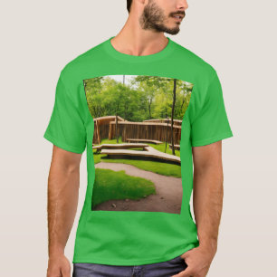Konkrete Träume: Jane Jacobs Surreal Parkscape T-Shirt