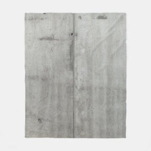 Konkrete Wandstruktur Fleecedecke