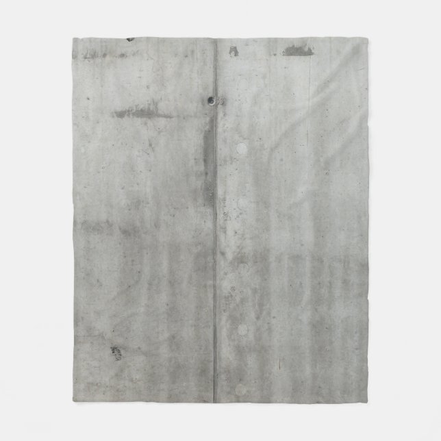 Konkrete Wandstruktur Fleecedecke (Vorderseite)