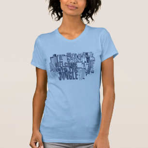 Konkreter Dschungel T-Shirt