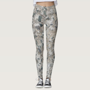 Konkreter Hintergrund Leggings