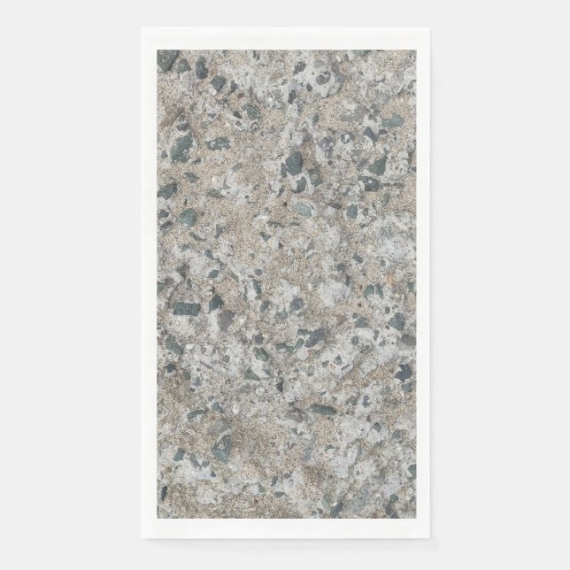 Konkreter Hintergrund Serviette (Vorderseite)