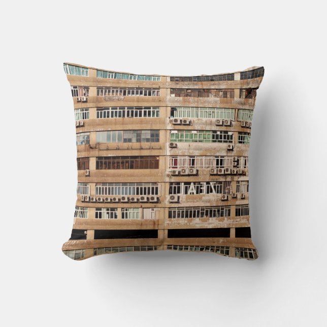 KONKRETES GEBÄUDE KISSEN (Vorderseite)