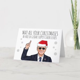 KÖNNEN ALLE IHRE CHRISTMASES LIEFERPROBLEME HABEN KARTE