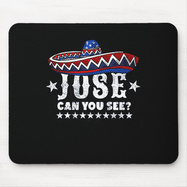Können Sie den 4. Juli sehen? Mousepad (Vorne)