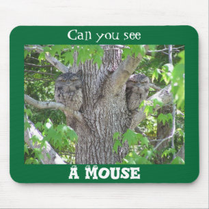 Können Sie eine Maus sehen? Mousepad